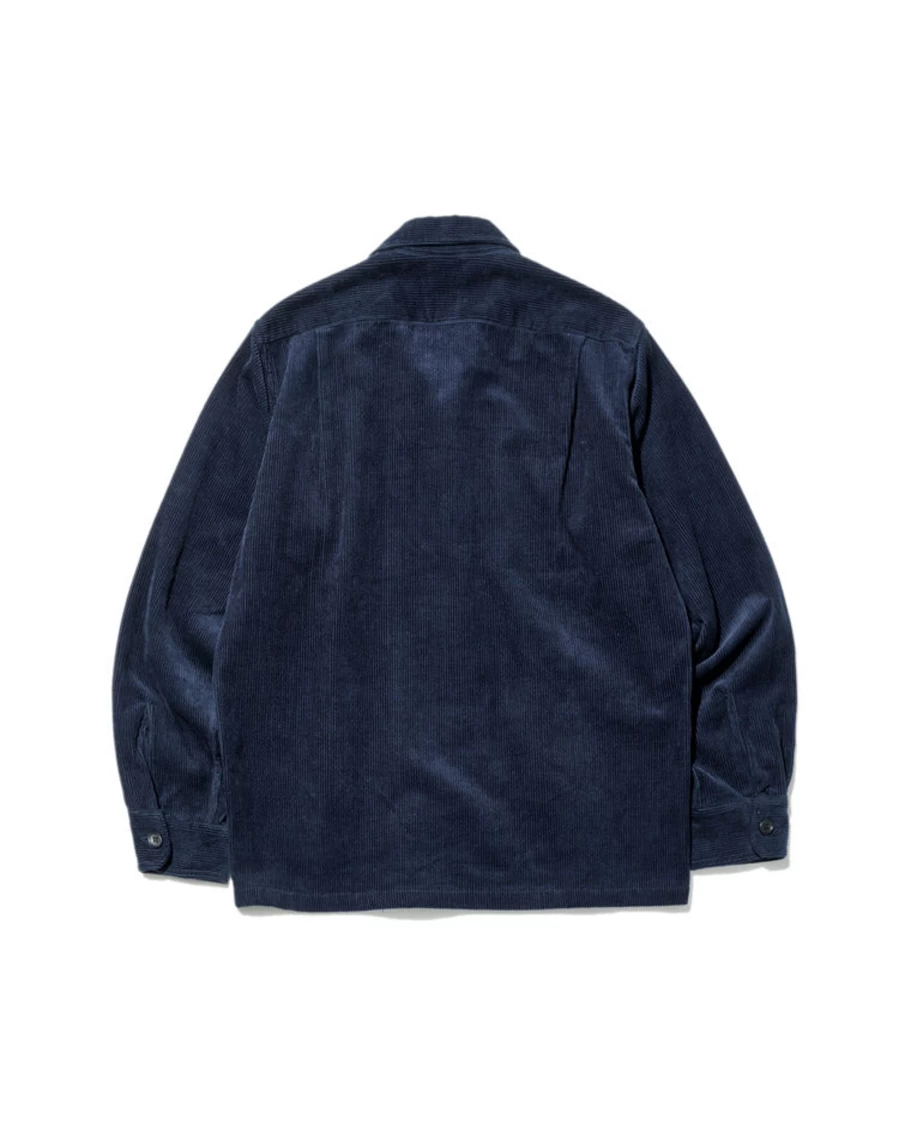 Battenwear Men's Navy Corduroy Five Pocket Canyon Shirt