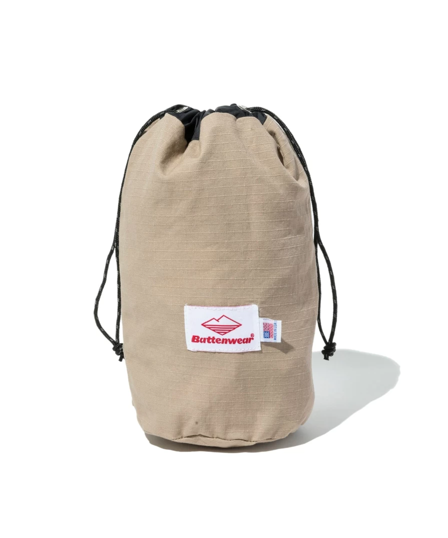 Battenwear Men's Stone Ripstop Stuff Bag V.2 - Durable Lightweight Gear Pouch