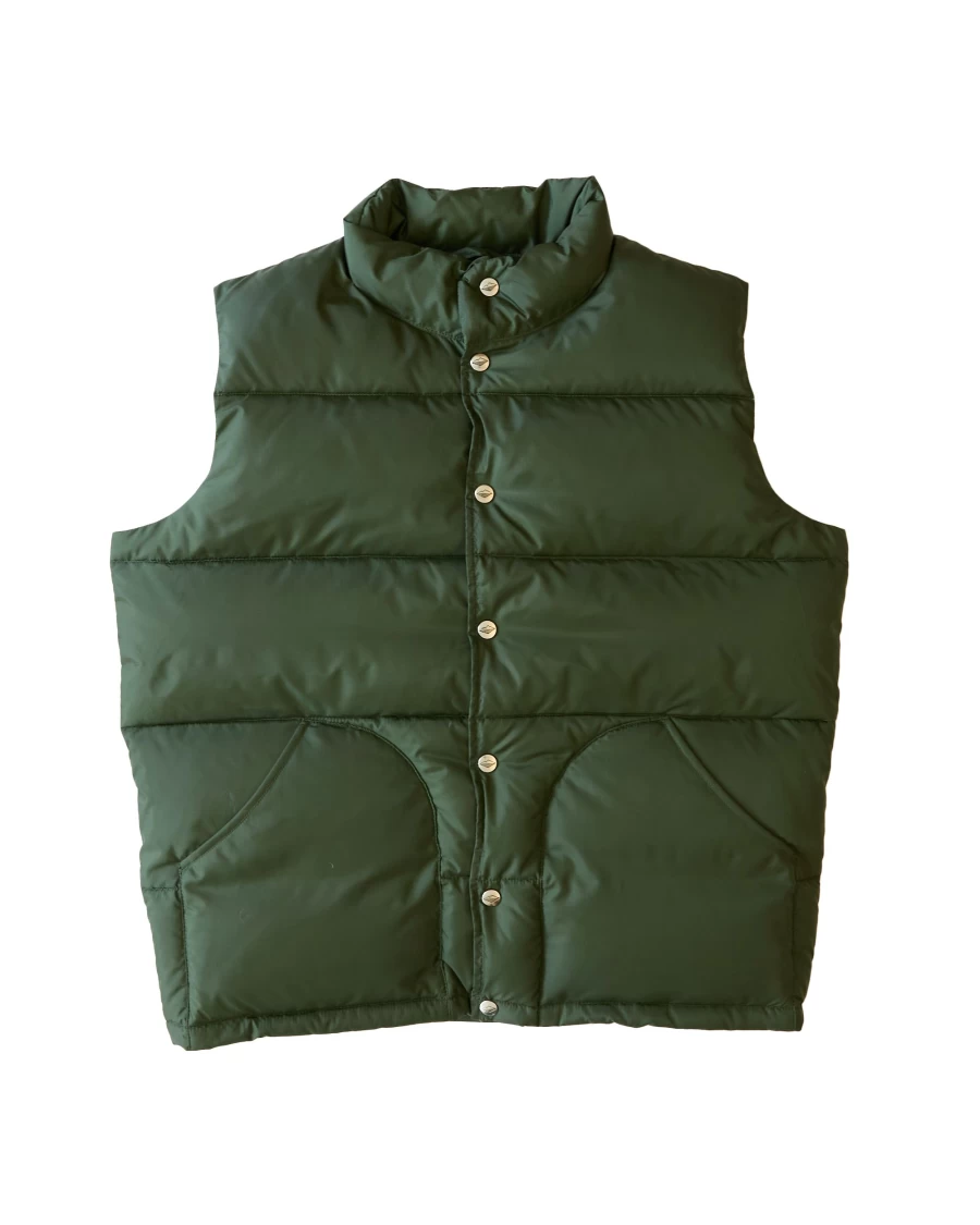 Battenwear Men's Olive Batten-Down Vest V.2 Outdoor Jacket